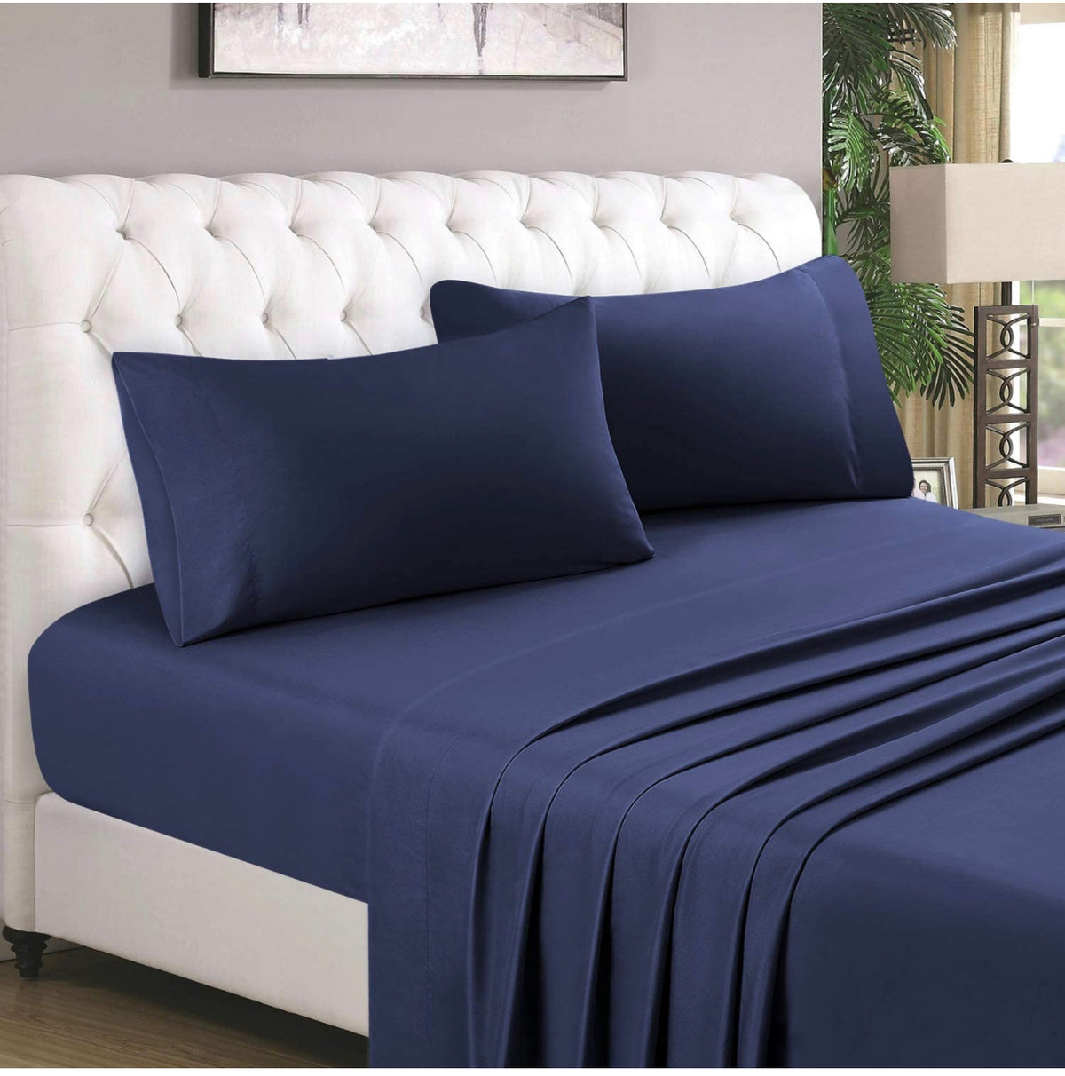 NAVY BLUE SHEET SET