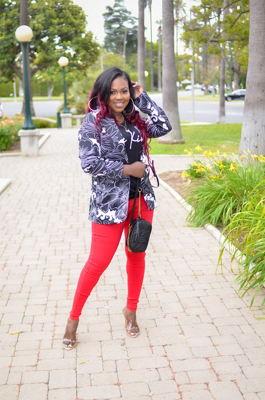 PLAIN RED JEANS